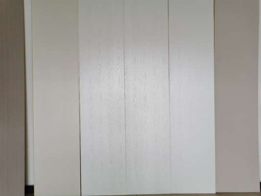 GB Fire Retardant 500x3000mm Decorative PVC Wall Panels With Texture Surface