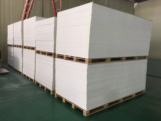 1.22X2.44m White Foam PVC Sheet , Water Resistant 10mm PVC Foam Board