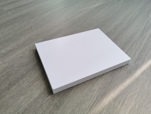 White Smooth Surface 20mm Rigid PVC Foam Board For Engraving
