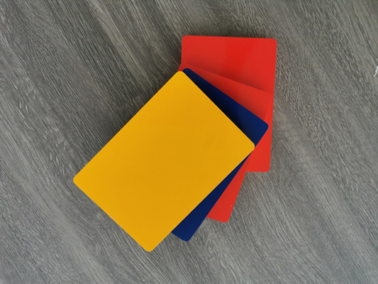ISO9001 Water Resistant 3mm Color PVC Foam Board With Hard Surface