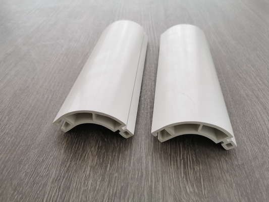 ISO9001 White Fire Retardant PVC Mouldings For Door Trim