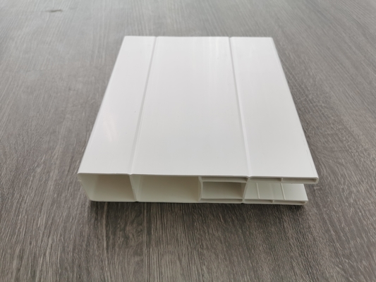 ISO9001 White Fire Retardant PVC Mouldings For Door Trim
