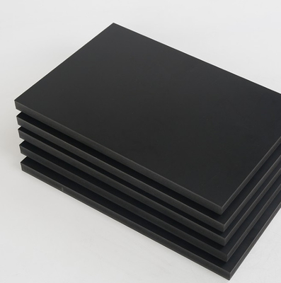 High Density 10mm Black PVC Foam Board Sheet Lightweight