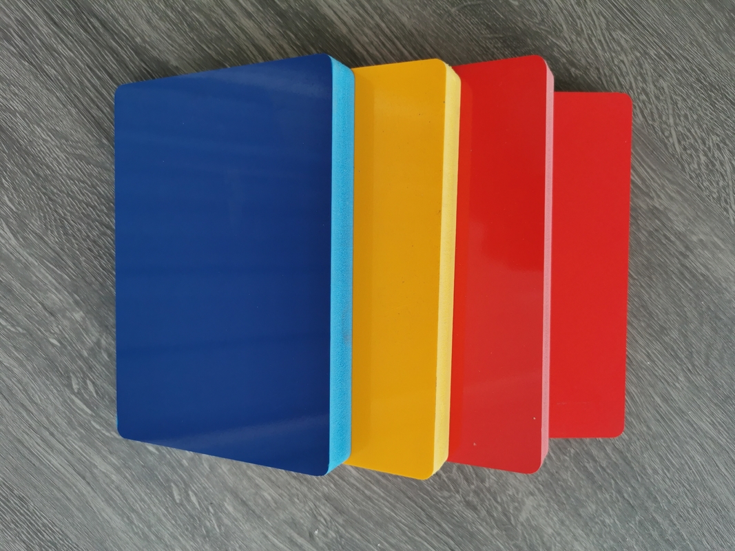 15mm 4x8 PVC Foam Board , T19001 Blue Glossy Foam Board