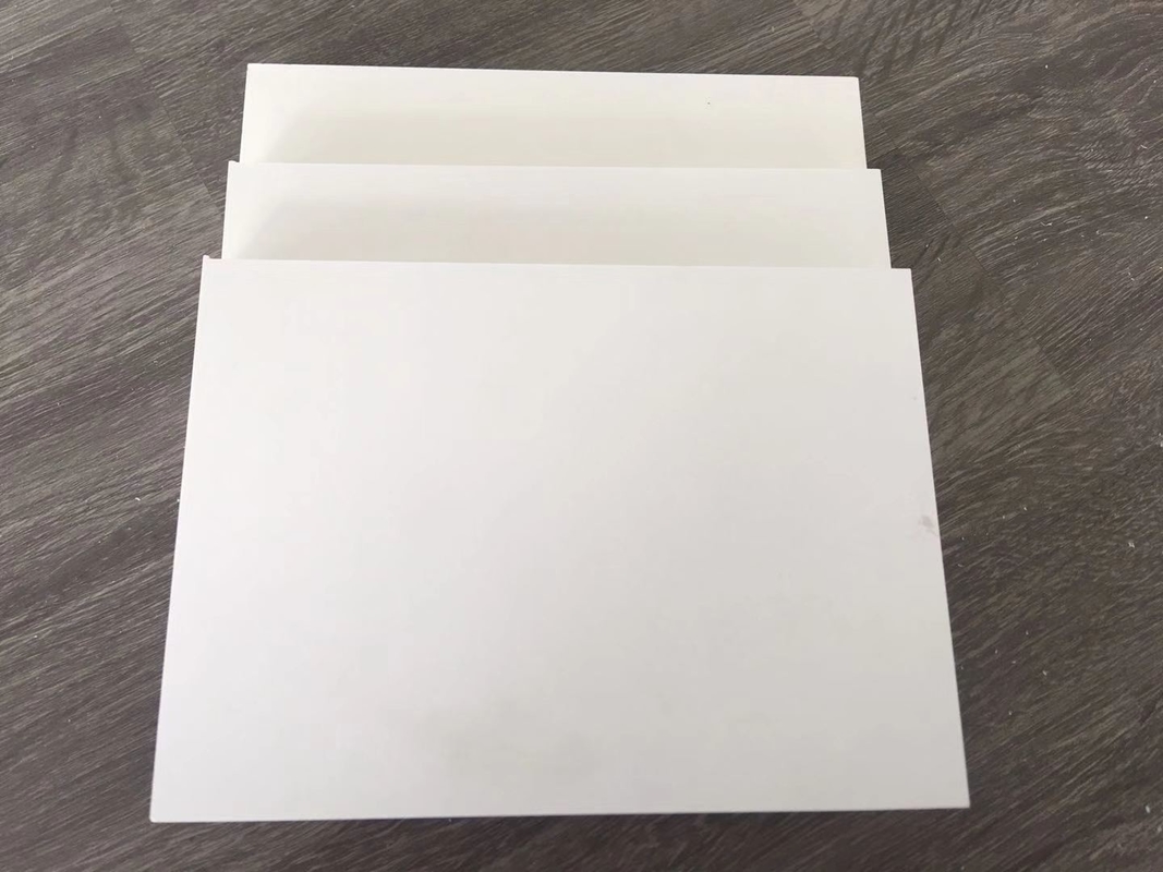 Anti Aging White 5mm PVC Rigid Foam Sheet With Glossy Finishing